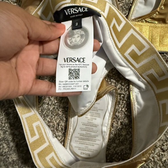 Versace Laminated Bikini